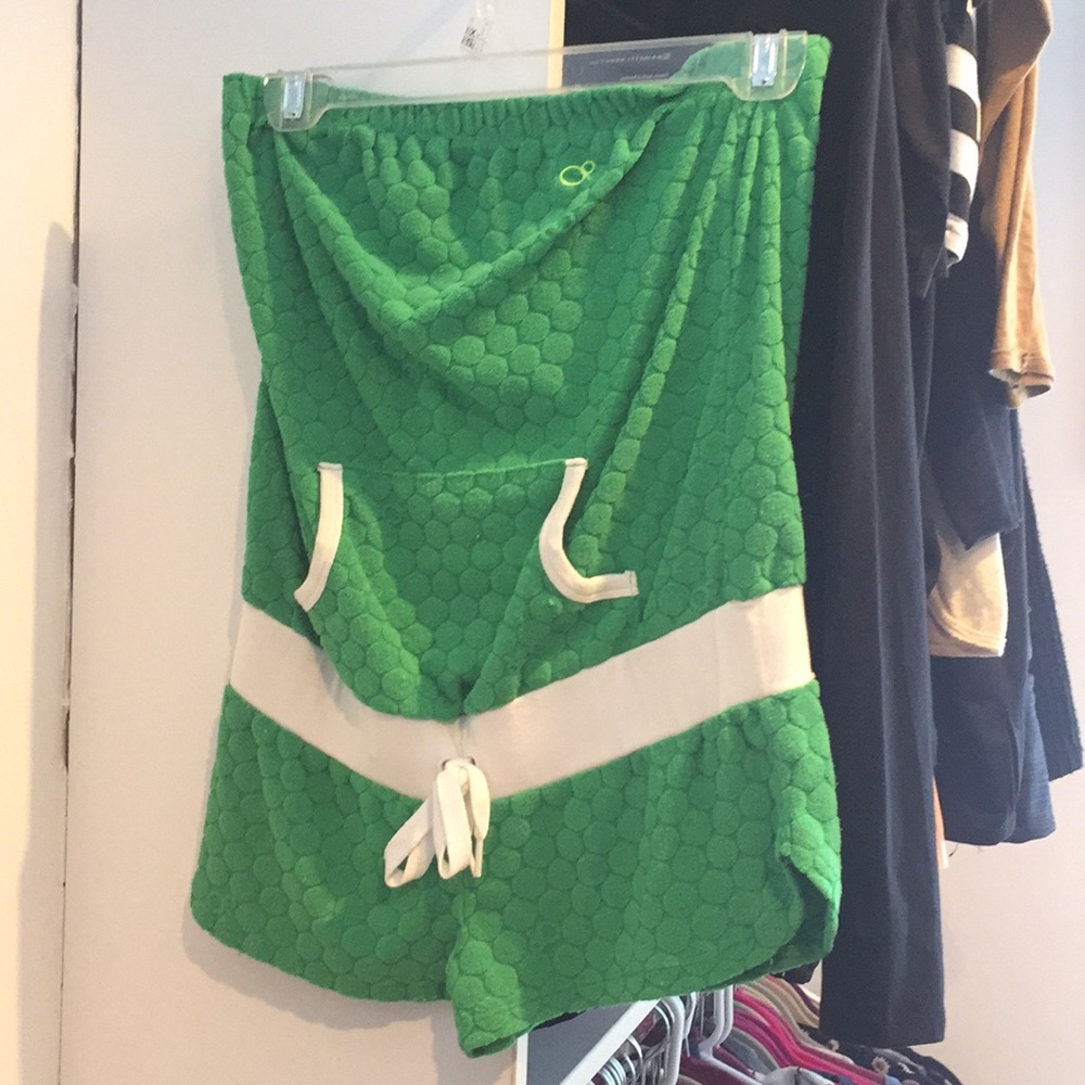Green beach cover up!!!
